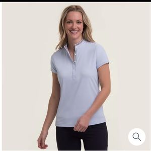 Fairway & Greene Ruffle Mock